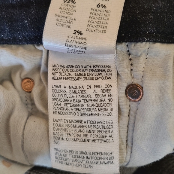 MOTHER Looker Ankle Fray Crash‎ and Burn Jeans - Picture 11 of 13